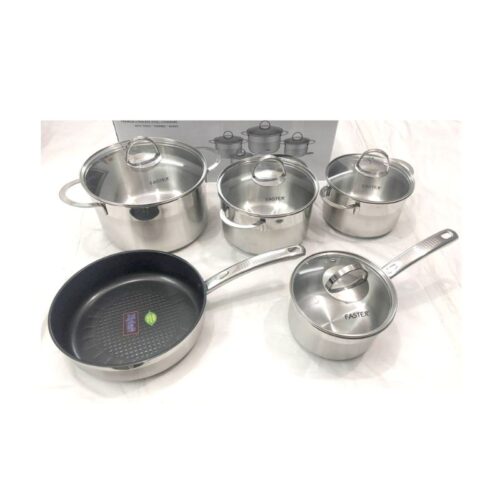 Bộ Nồi Inox Faster 5 Chiếc