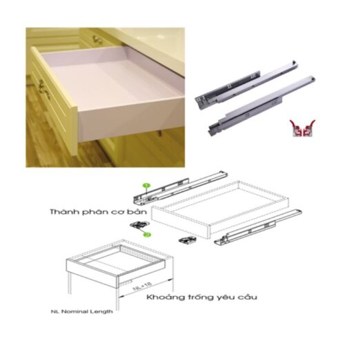 Ray âm giảm chấn Faster FS 708CJH 350