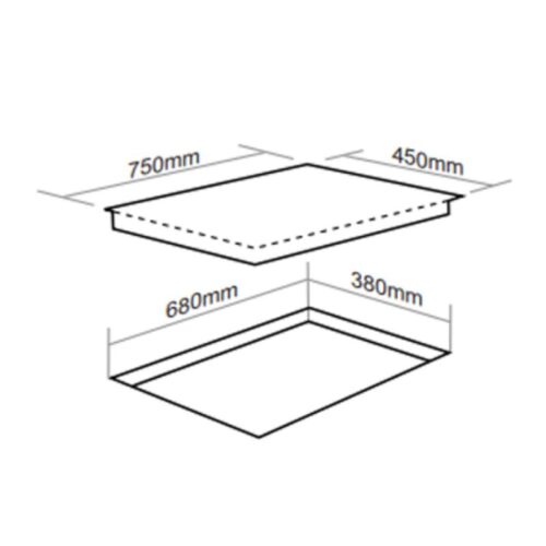 Bếp gas âm Faster FS 219S