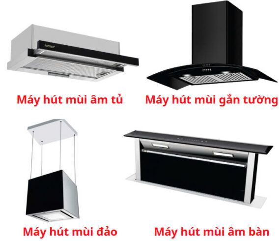 Các dòng máy hút mùi Faster