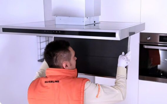 Cách lắp đặt máy hút mùi Faster